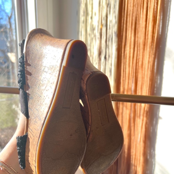 American Eagle Crotchet Wedge Heels - Picture 3 of 3